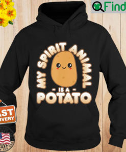 Cute Kawaii My Spirit Animal Is A Potato Hoodie