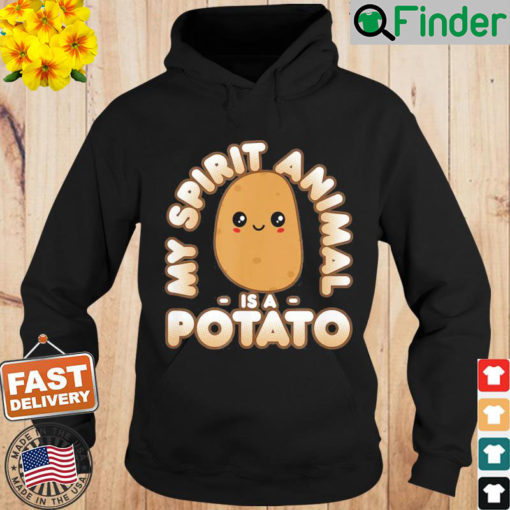 Cute Kawaii My Spirit Animal Is A Potato Hoodie