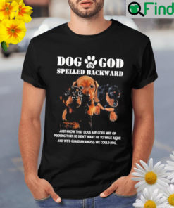 Dachshund dog spelled backward Shirt