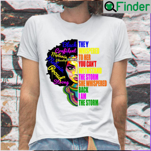 Dashiki Black History Women Melanin T Shirt