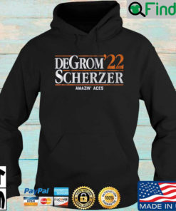 Degrom 22 scherzer amazin aces Hoodie