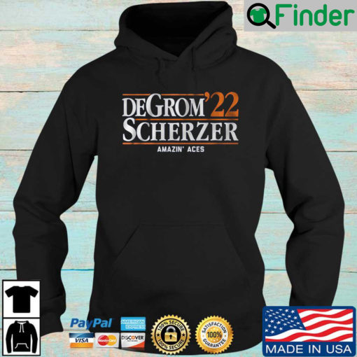 Degrom 22 scherzer amazin aces Hoodie