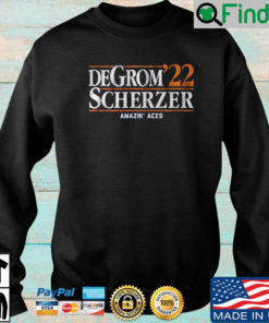 Degrom 22 scherzer amazin aces sweatshirt