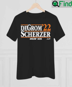 Degrom Scherzer 22 Amazin Aces Shirt