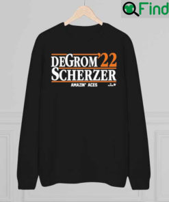 Degrom Scherzer 22 Amazin Aces Sweatshirt