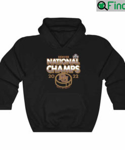 Denver National Champs Mens Hockey 2022 Hoodie