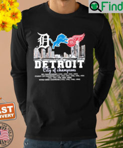 Detroit City Of Champions Sweatshirt 1