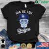 Dia De Los Angeles Dodgers Sugar Skull t shirt