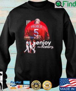 Enjoy The Memories Enjoy The Show The History sweatshirt