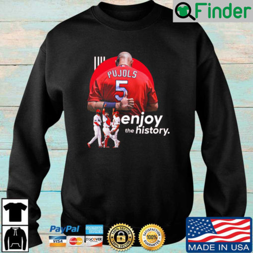 Enjoy The Memories Enjoy The Show The History sweatshirt