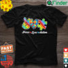 Fidget Toy Autism Puzzle Peace Love Autism Awareness Pop It T Shirt