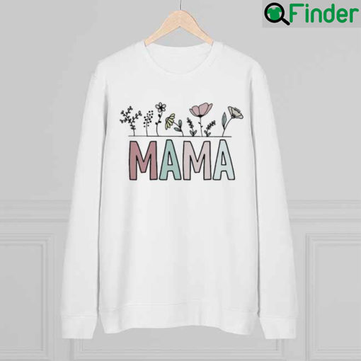 Floral Mom Mothers Day Sweatshirt