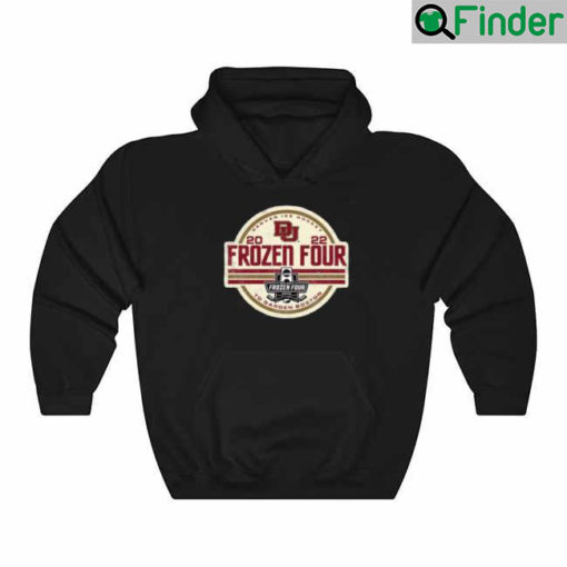 Frozen Four Denver Ice Hockey To Garden Boston 2022 Hoodie