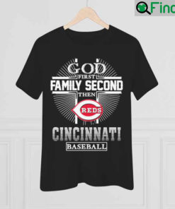 God First Family Second Then Cincinnati Basketball Cross 2022 Shirt