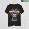 God First Family Second Then Mets Basketball Cross 2022 Shirt