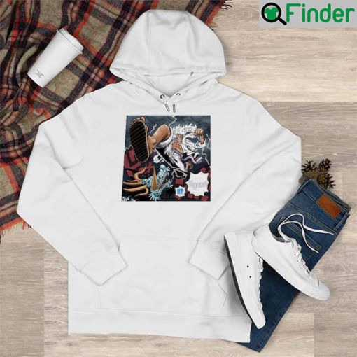 Graphic Kaido Vs Luffy Nika Art Hoodie