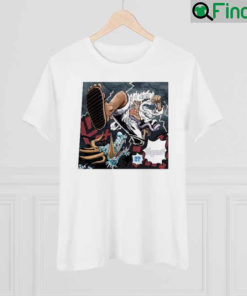 Graphic Kaido Vs Luffy Nika Art Shirt