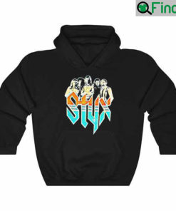 Graphic The Styx Band Retro Art Hoodie