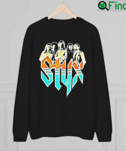 Graphic The Styx Band Retro Art Sweatshirt