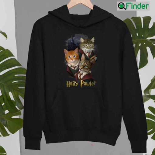 Hairy Pawter Parody Cats Harry Potter Hoodie