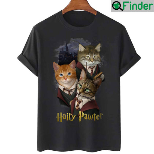 Hairy Pawter Parody Cats Harry Potter T Shirt