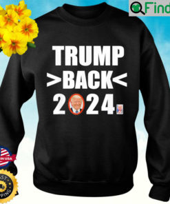 Happy Trump Back 2024 Lets Go Brandon Poopy Pants Biden Sweatshirt