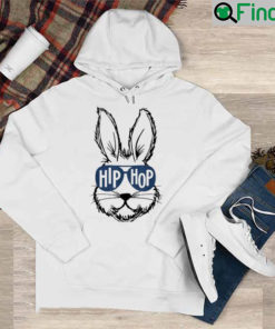 Hip Hop Bunny Rabbit Face Sunglasses Easter Day Hoodie