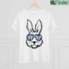 Hip Hop Bunny Rabbit Face Sunglasses Easter Day Shirt