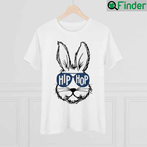 Hip Hop Bunny Rabbit Face Sunglasses Easter Day Shirt