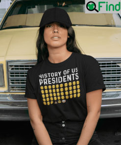 History Of US Presidents Tee Shirt Pro Trump Joe Biden Clown Emoji