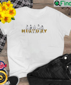 History One Direction One Direction Merch Fan 1d T Shirt