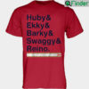 Huby Ekky Barky Swaggy Reino NHLPA Shirt