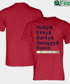 Huby Ekky Barky Swaggy Reino NHLPA T Shirt