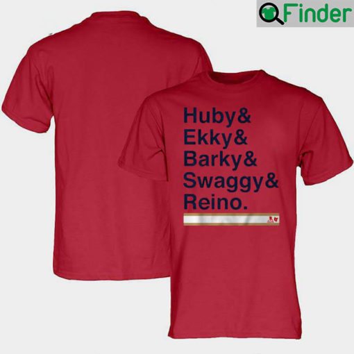 Huby Ekky Barky Swaggy Reino NHLPA T Shirt