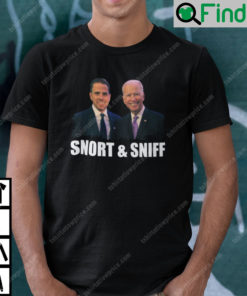 Hunter Biden And Biden Snort And Sniff Shirt