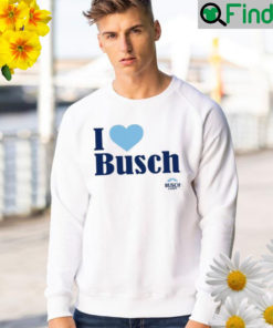 I love busch pixel pixie sweatshirt