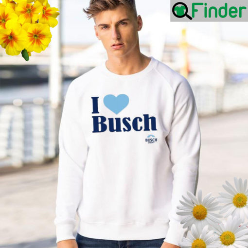 I love busch pixel pixie sweatshirt