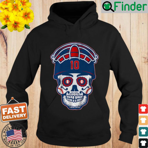 J T Realmuto Sugar Skull Hoodie