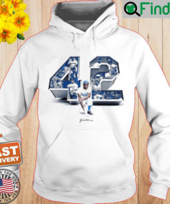 Jackie Robinson 42 Signature Hoodie