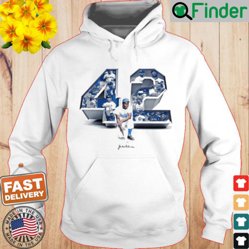 Jackie Robinson 42 Signature Hoodie