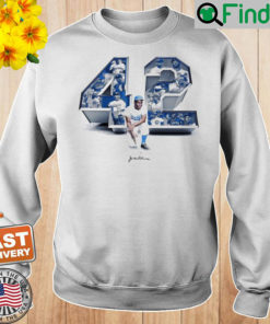 Jackie Robinson 42 Signature Sweatshirt