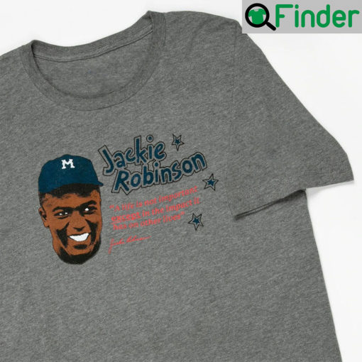 Jackie Robinson Illustration T Shirt