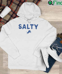 Jared Goff Wearing Salty Detroit Lions Salty Hoodie