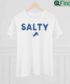 Jared Goff Wearing Salty Detroit Lions Salty shirt