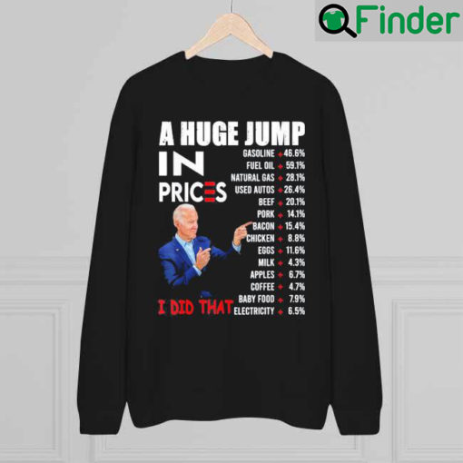 Joe Biden US Crisis I Did That Anti Biden Sweatshirt