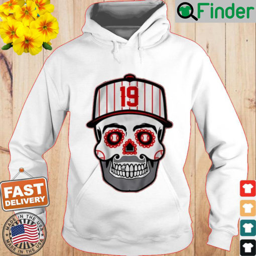 Joey Votto Sugar Skull Hoodie