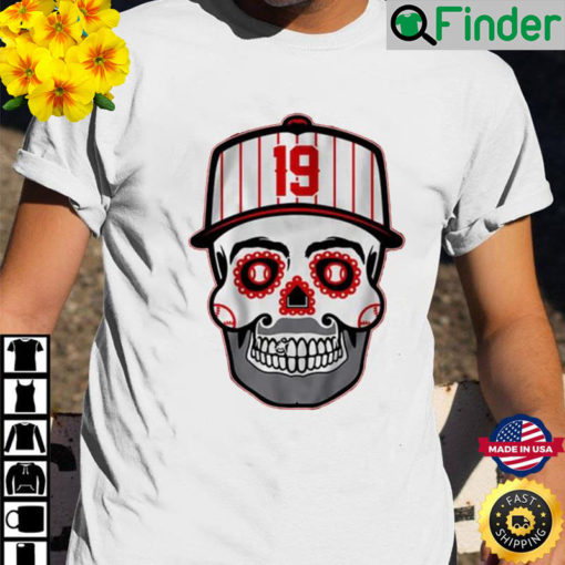 Joey Votto Sugar Skull T Shirt