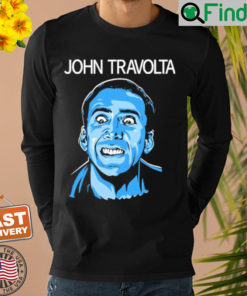 John Travolta Scariest Sweatshirt