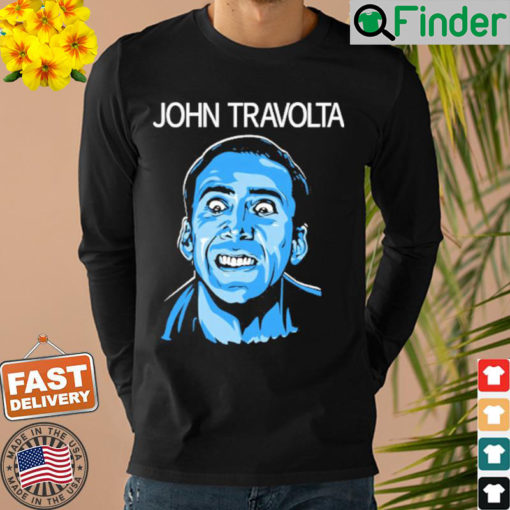 John Travolta Scariest Sweatshirt