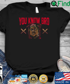 Jose Ramirez You Know Bro shirt